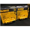 Image 2 : DEWALT ATOMIC 20V CORDLESS DRILL COMBO SET WITH 4 DEWALT 20V BATTERIES