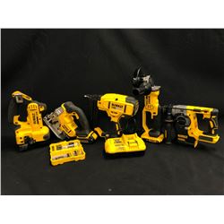 DEWALT 20V TOOLS INCLUDING, DCS350 ROD CUTTER, DCS331 JIG SAW,