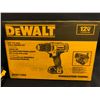 Image 2 : DEWALT  12 VOLT 3/8" DRILL/DRIVER KIT, DCF885 1/4" IMPACT WITH DRILL , 2- 20V BATTERIES