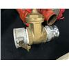 Image 3 : FIRE HOSE WITH 1.5" CONNECTORS, FIRELOCK SHUT OFF VALVE/REGULATOR AND LARGE SHUT OFF VALVE