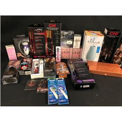 ASSORTMENT OF COSMETIC PRODUCTS INC. PERFUMES, RAZORS, DIFFUSER, AND MORE