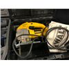 Image 2 : ASSORTED TOOLS INC. DEWALT DW317 JIG SAW, RYOBI DRILL AND FLASHLIGHT KIT WITH 2 BATTERIES/NO