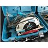 Image 3 : 2 MAKITA 7 14" CORDED CIRCULAR SAWS, MODEL 5007MGA, WITH ASSORTED BLADES, AND MAKITA CORDED