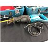 Image 4 : 2 MAKITA 7 14" CORDED CIRCULAR SAWS, MODEL 5007MGA, WITH ASSORTED BLADES, AND MAKITA CORDED