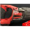 Image 2 : 5 MILWAUKEE TOOLS INC. SAWZALL, 1/4" HEX IMPACT DRIVER, 1/2" HAMMER DRILL, HACKZALL, 3/8" DRILL,