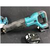 Image 3 : 4 MAKITA TOOLS INC. DJR186 RECIPROCATING SAW, 4 1/2" GRINDER, DGA455 OSCILLATING MULTI-TOOL, DPB182