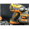 Image 5 : 7 RIDGID TOOLS INC. R8693 FLASHLIGHT, R8642 RECIPROCATING SAW, R86042 GRINDER, R86035 HAMMER DRILL,