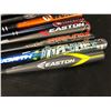 Image 2 : 8 ASSORTED BASEBALL BATS INC. EASTON, WORTH, AND LOUISVILLE SLUGGER