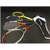 Image 1 : 4 TENNIS RACQUETS INC. HEAD, 2 WILSON RACqUETS, AND PRINCE, COMES WITH 1 RACKQUET CASE