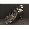 Image 1 : GOLF CLUBS WITH CALLAWAY BAG, INCLUDES 1, 3 & 5 WOOD, PUTTER, VARIOUS WEDGES AND DRIVERS, SOME