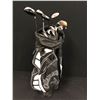 Image 1 : GOLF CLUBS WITH CALLAWAY BAG, INCLUDES DRIVERS AND WOODS, WEDGES AND IRONS, BAG HAS NO LEGS