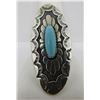 Image 1 : KS MARK TURQUOISE RING STERLING SILVER CONCHO