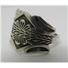 Image 2 : BILL EMERSON RING STERLING SILVER NAVAJO SIZE 14