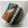 Image 3 : JACK INLAY TURQUOISE RING STERLING SILVER NAVAJO