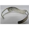 Image 2 : SEOUTEWA ZUNI CUFF BRACELET STERLING SILVER INLAY