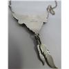 Image 3 : RB MARK SPINY OYSTER SHELL NECKLACE STERLING SILVE