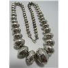 Image 1 : YAZZIE NAVAJO PEARLS NECKLACE STERLING SILVER BEAD