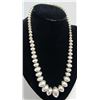 Image 2 : YAZZIE NAVAJO PEARLS NECKLACE STERLING SILVER BEAD