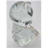 Image 6 : FENTON APRIL DIAMOND BEAR CLEAR CYRSTAL GLASS TAG