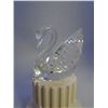 Image 7 : SWAROVSKI SILVER CRYSTAL SWAN STATUE 1995 BOX 7633