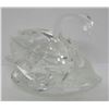 Image 1 : SWAROVSKI SWAN CLEAR SILVER CRYSTAL GLASS