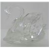Image 3 : SWAROVSKI SWAN CLEAR SILVER CRYSTAL GLASS