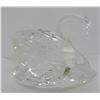 Image 6 : SWAROVSKI SWAN CLEAR SILVER CRYSTAL GLASS