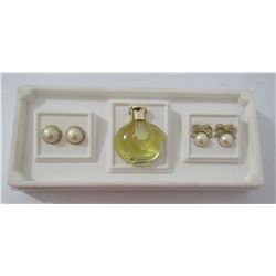 L'AIR DU TEMPS NINA RICCI PERFUME SET EARRING GIFT