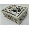 Image 3 : MOSAIC STONE INLAID BOX PETRA DURA MICRO INLAY