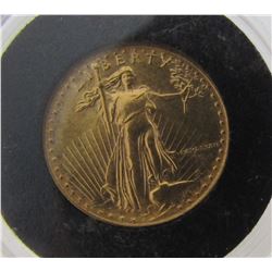 1986 US $5 GOLD EAGLE FIRST YEAR ROMAN NUMERAL