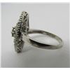 Image 2 : 1CT 65 DIAMOND CLUSTER RING STERLING SILVER SIZE10