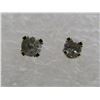 Image 1 : .2 CARAT DIAMOND STUD EARRINGS 14KT GOLD PIERCED