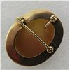 Image 2 : SEEDPEARL CAMEO 14K GOLD PIN PENDANT BROOCH