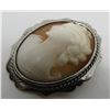 Image 4 : CAMEO PIN PENDANT BROOCH STERLING SILVER &10K GOLD