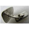 Image 6 : MIDCENTURY MODERN CUFFLINKS GOLD ON 800 STERLING