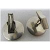 Image 2 : CUSTOM ENGRAVED CUFFLINKS STERLING SILVER RKE