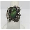 Image 1 : UNIQUE NATIVE AMERICAN STERLING TURQUOISE RING