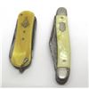 Image 1 : LOT OF 2 VINTAGE FOLDING POCKET KNIVES MASONIC
