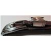 Image 5 : CG MARK STERLING SILVER BUCKLE LEATHER BELT 3PCSET