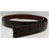 Image 3 : PAT AREIAS GENUINE CAIMAN CROCODILE LEATHER BELT