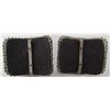 Image 3 : 2 PAIR SHOE BUCKLES FRENCH CUT STEEL & MUSI
