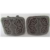 Image 7 : 2 PAIR SHOE BUCKLES ANTIQUE HOLFAST STEEL CUT BEAD