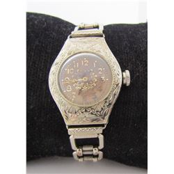 LADY ELGIN WATCH 14K GOLD 15 JEWEL WRISTWATCH