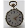 Image 1 : GENUINE PEARL POCKETWATCH STERLING SILVER WATCH