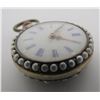 Image 4 : GENUINE PEARL POCKETWATCH STERLING SILVER WATCH