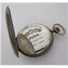 Image 4 : DOXA POCKETWATCH 800 STERLING SILVER LIEGE 1905
