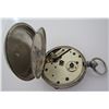Image 4 : KEY WIND & SET POCKETWATCH STERLING SILVER WATCH