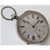 Image 5 : KEY WIND & SET POCKETWATCH STERLING SILVER WATCH