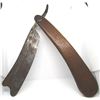 Image 1 : LARGE ANTIQUE ADVERTISING SIGNED STRAIGHT RAZOR