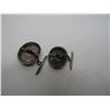 Image 4 : VICTORIAN ANTIQUE STERLING SILVER CAMEO CUFFLINKS